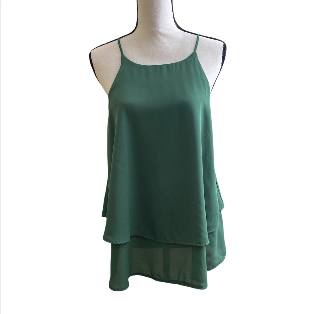 High Neck Layered Cami